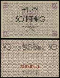50 fenigów 15.05.1940, numeracja 885811, pięknie