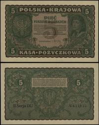 5 marek polskich 23.08.1919, seria II-DU 634045,