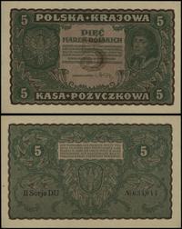 5 marek polskich 23.08.1919, seria II-DU 634044,