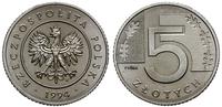 Polska, 5 złotych, 1990