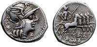 Republika Rzymska, denar, 134 pne