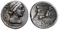 denar 82 pne, Rzym, Aw: Głowa Wenus w prawo, za 