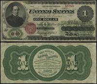 1 dolar 1.08.1862, seria 144 D, numeracja 55780,