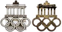 Niemcy, odznaka pamiątkowa z Olimpiady w Berlinie, 1936