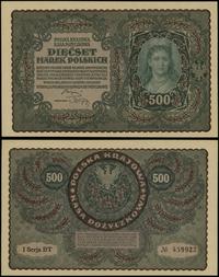 500 marek polskich 23.08.1919, seria I-BT 459922