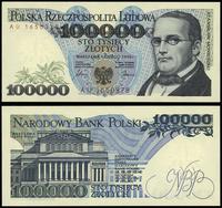 100.000 złotych 1.02.1990, seria AU 1650378, wyś