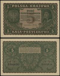5 marek polskich 23.08.1919, seria II-DU 634046,