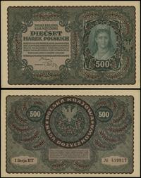 500 marek polskich 23.08.1919, seria I-BT 459917