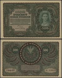 500 marek polskich 23.08.1919, seria I-BT 459918