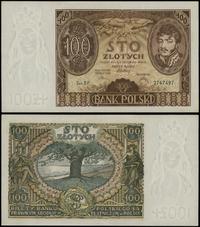 100 złotych 9.11.1934, seria BP 2767497, złamane
