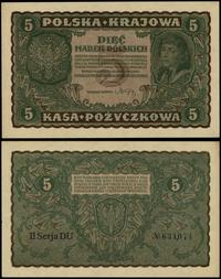 5 marek polskich 23.08.1919, seria II-DU, numera