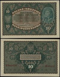 10 marek polskich 23.08.1919, seria II-EW, numer