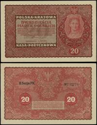 20 marek polskich 23.08.1919, seria II-FK, numer
