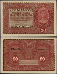 20 marek polskich 23.08.1919, seria II-FD, numer