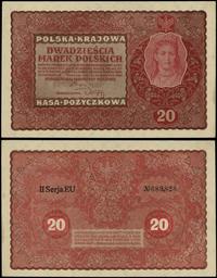 20 marek polskich 23.08.1919, seria II-EU, numer
