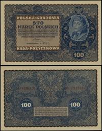 100 marek polskich 23.08.1919, seria IJ-N, numer