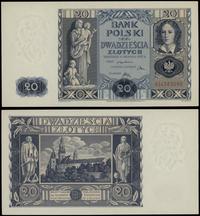 20 złotych 11.11.1936, seria AE, numeracja 45820