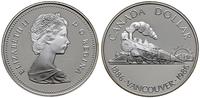 1 dolar 1986, Vancouver, srebro próby 500, 23.71