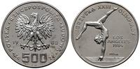 500 złotych 1983, Warszawa, PRÓBA, NIKIEL, Igrzy