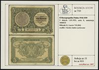 Polska, 5 złotych, 1.05.1925