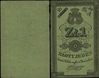 1 złoty 1831, podpis Głuszyński, numeracja 16863