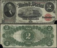 2 dolary 1917, seria D69574383A, podpisy Speelma