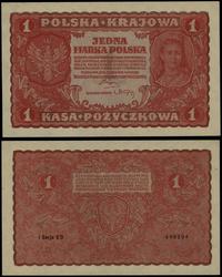 1 marka polska 23.08.1919, seria I-CD 448294, mi