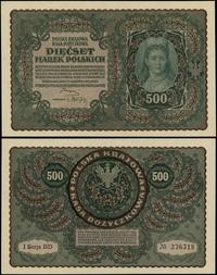 500 marek polskich 23.08.1919, seria I-BD 236318
