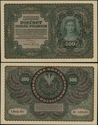 500 marek polskich 23.08.1919, seria I-BU 488464