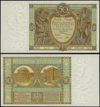 50 złotych 1.09.1929, seria DF 6791489, lekko za
