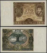 100 złotych 9.11.1934, seria CP 0540027, wyśmien