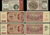 zestaw banknotów z nadrukami pamiątkowymi PTN, 1