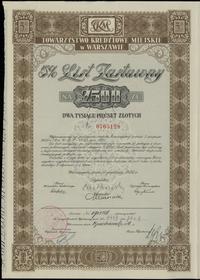 Polska, 5 % list zastawny na 2.500 złotych, 15.12.1936