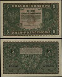 5 marek polskich 23.08.1919, seria II-Q 866332, 