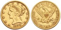 5 dolarów 1898, Filadelfia, złoto 8.33 g