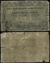Polska, sola weksel na 1 złoty = 15 kopiejek, 1862