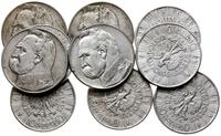 Polska, zestaw: 10 x 10 złotych, 5 x 1935, 5 x 1936