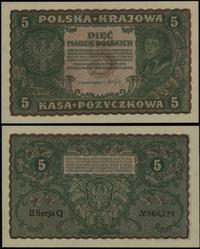 5 marek polskich 23.08.1919, seria II-Q 866328, 