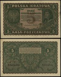 5 marek polskich 23.08.1919, seria II-DU 634037,