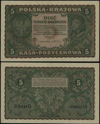 5 marek polskich 23.08.1919, seria II-Q 866319, 