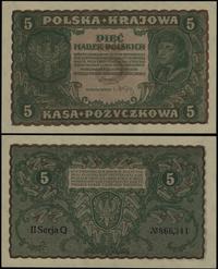5 marek polskich 23.08.1919, seria II-Q 866341, 