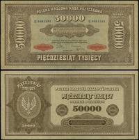 50.000 marek polskich 10.10.1922, seria E 860159