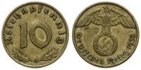 Niemcy, 10 fenigów, 1936 G