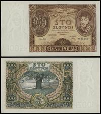 100 złotych 9.11.1934, seria CB, numeracja 75295