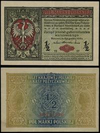 1/2 marki polskiej 9.12.1916, jenerał, seria A n