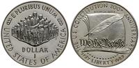 1 dolar 1987 S, Constitution Bicentennial, srebr