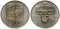 50 koron 1991, Piešťany, srebro próby 700, piękn