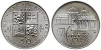 50 koron 1991, Mariánské Lázně, srebro próby 700