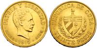 20 peso 1916, złoto 33.42 g
