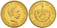 10 peso 1916, złoto 16.72 g